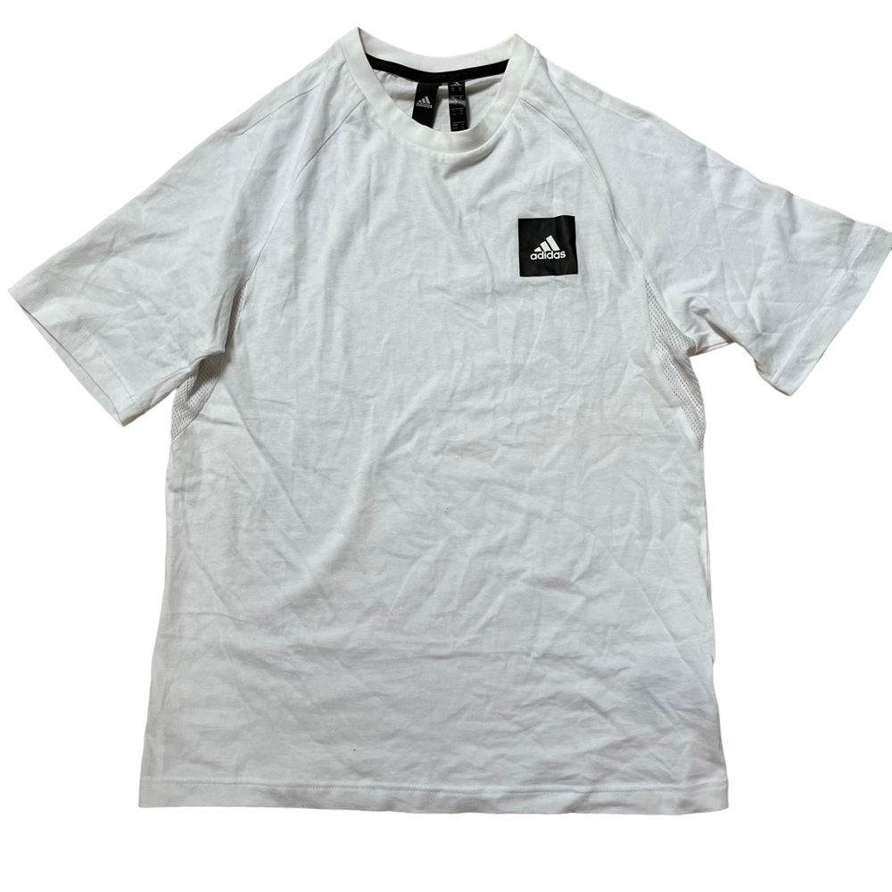 Adidas White tshirt Size Medium